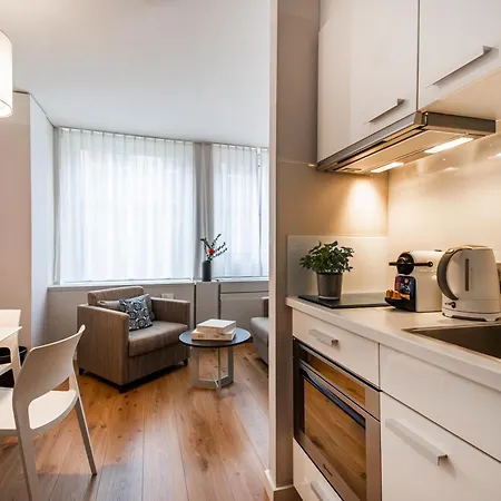 Lejlighedshotel Brera Serviced Frankfurt Oper