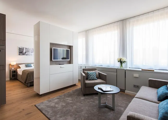 Lägenhetshotell Brera Serviced Frankfurt Oper